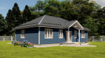 Каркас дома 13 x 14 м