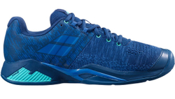 Теннисные кроссовки Babolat Propulse Blast Clay Men - dark blue/viridian green - Blue Green