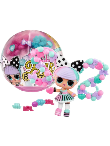 Игрушка мини ЛОЛ Сюрприз Хаир Бидс 511205EUC | L.O.L. Surprise Hair Beads Tots | кукла-сюрприз MGA Entertainment | 4+