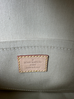 Сумка Louis Vuitton White Monogram Vernis Bellflower