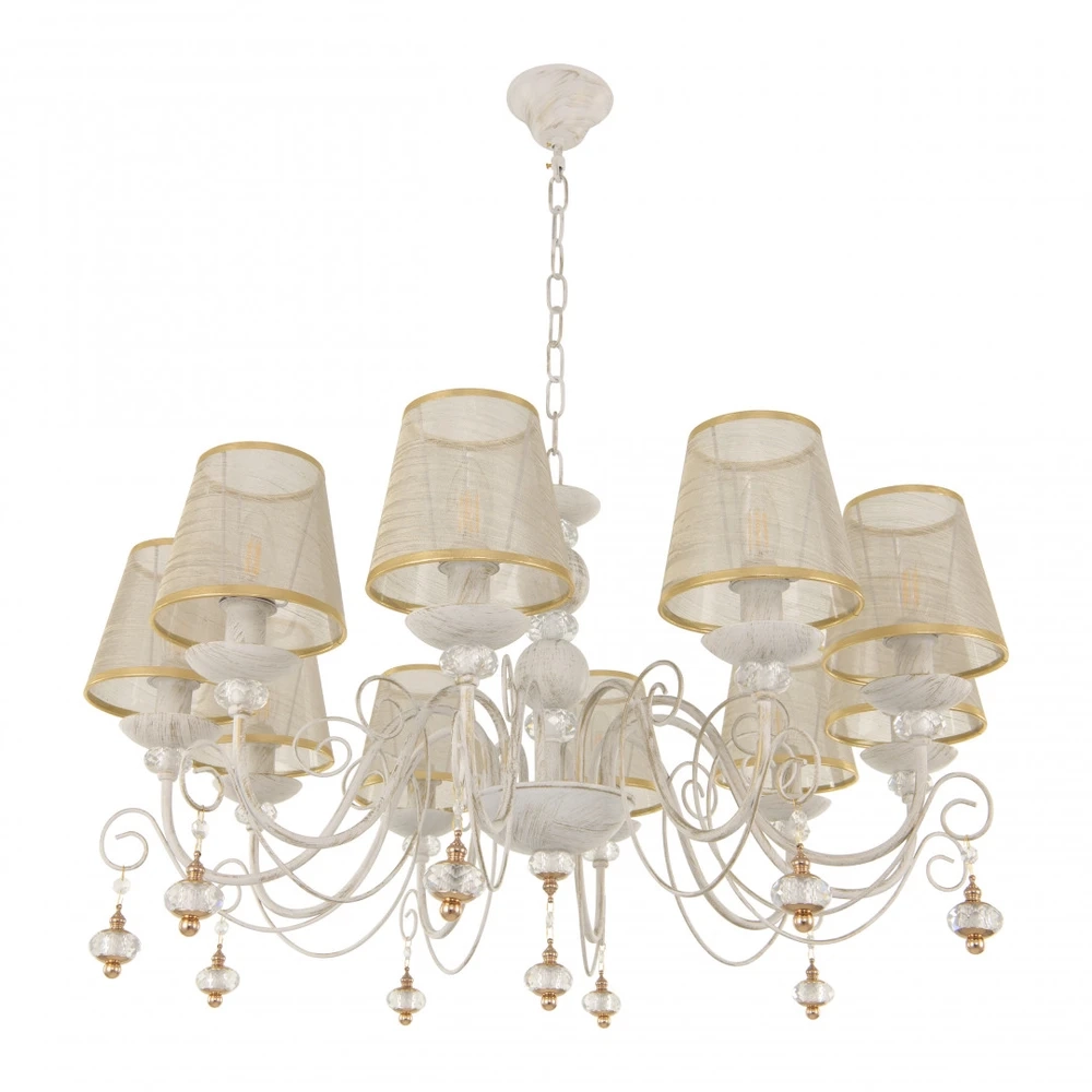 Подвесная люстра Arte Milano AM347620 347620/10 WT+G