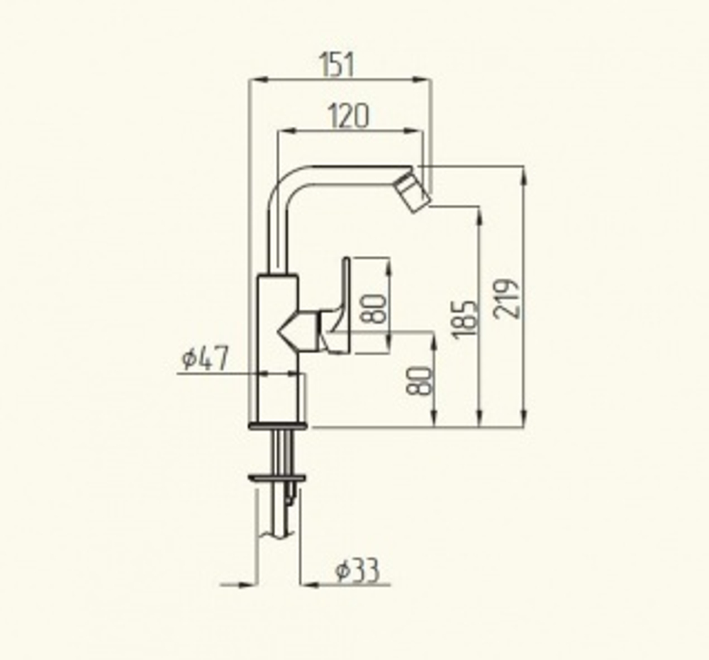 Смеситель Migliore Tenesi 25419 для биде