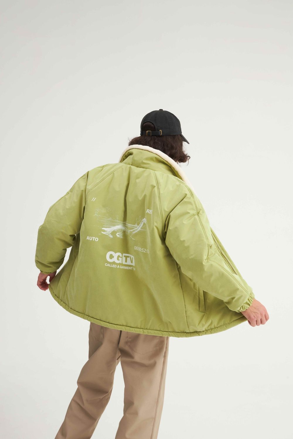 Куртка Зимняя Called a Garment Sheriff Jacket Vol.2 Бледно-Зеленая