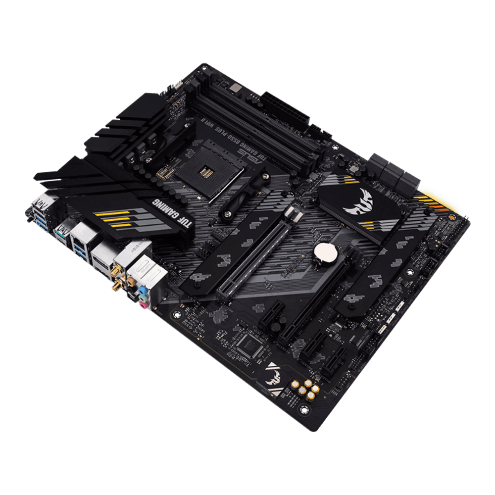 Материнская плата ASUS TUF GAMING B550-PLUS WIFI II AM4 4xDDR4 6xSATA3 2xM.2 RAID HDMI DP ATX