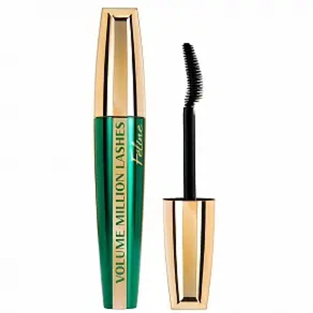 Loreal Feline Noir Volume Millions Lashes Тушь для ресниц (зеленый)