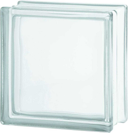 Стеклоблок огнеупорный бесцветный гладкий 1919/8 30F  Sahara 1S Seves 19х19х8 полуматовый