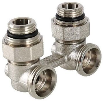 Узел нижнего подключения Valtec 1/2"x3/4" «евроконус» угловой для радиатора (арт. VT.345.KNA.E04)