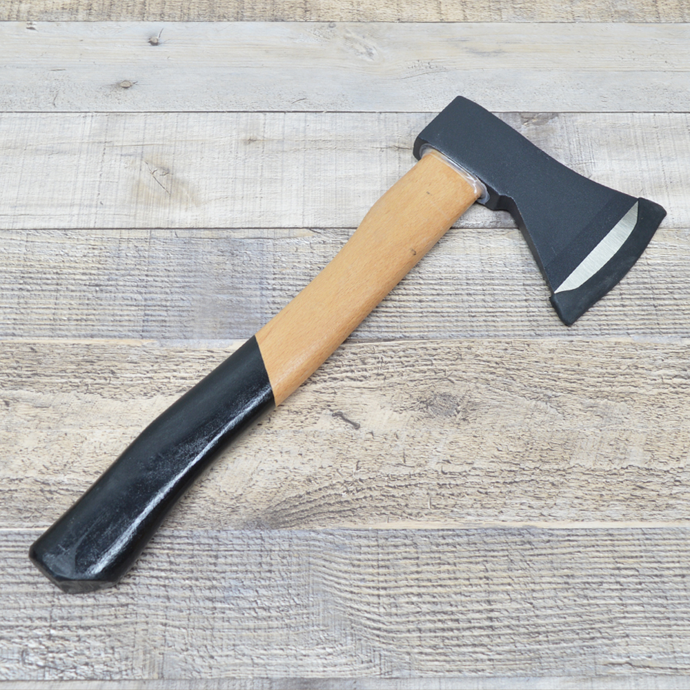 Топор 600г Премиум AXE6RBF, скругленное лезвие, деревянная рукоятка