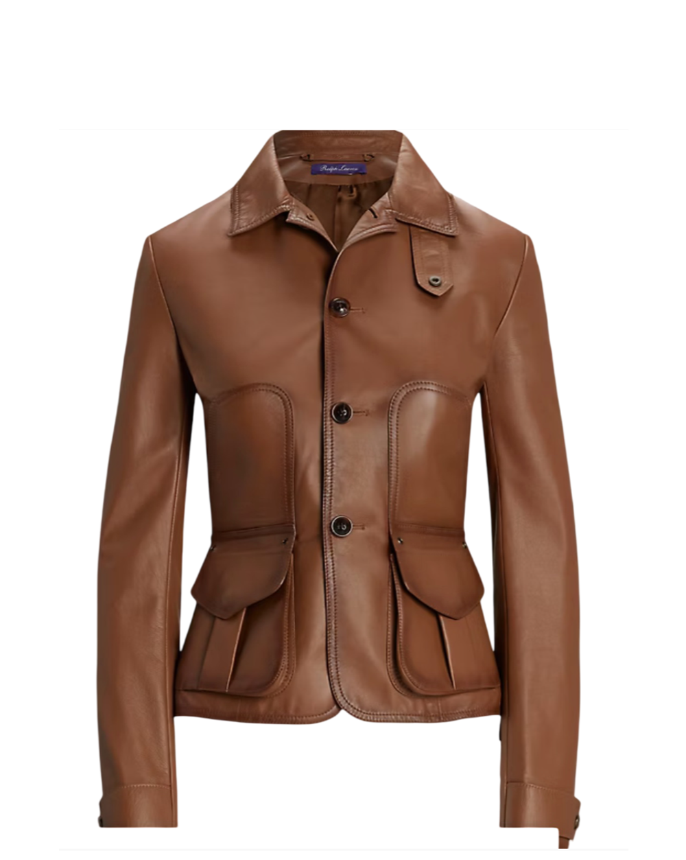 Пиджак Ralph Lauren Purple Label Naylor из натуральной кожи ягнёнка