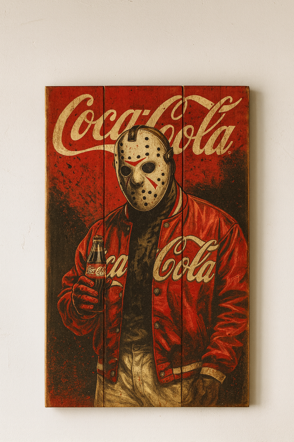 Картина на доске "Джейсон" печать ДТФ