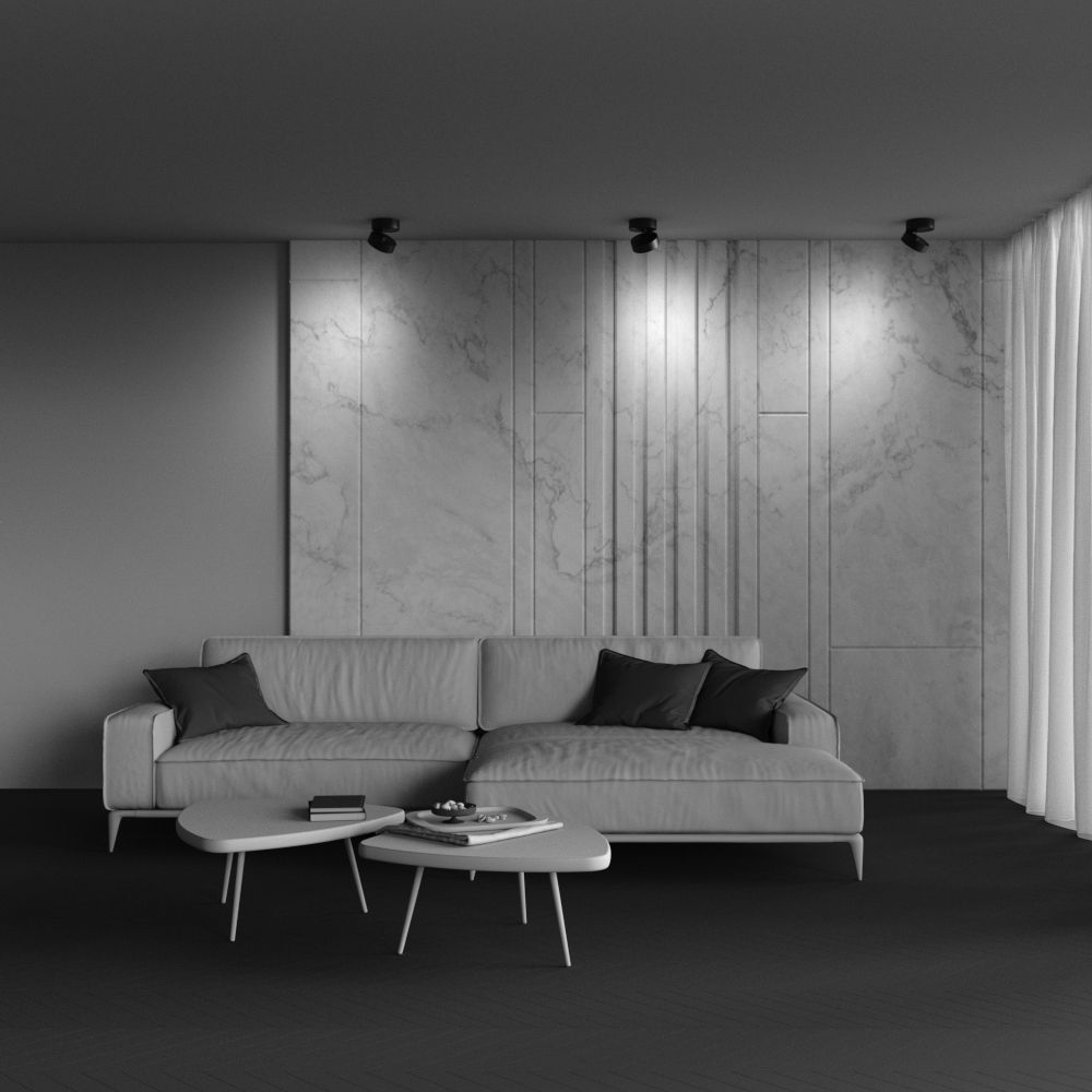 Спот светодиодный Maytoni Onda C024CL-18W4K-B-1