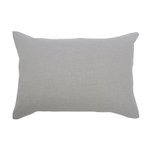 Наволочка изо льна серого цвета essential, 50х70 см