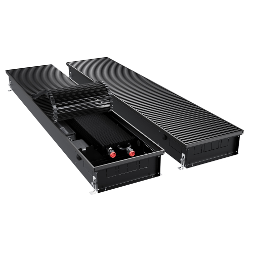 Конвектор внутрипольный Royal Thermo ATRIUM TURBO-110/300/1500-DG-U-BL