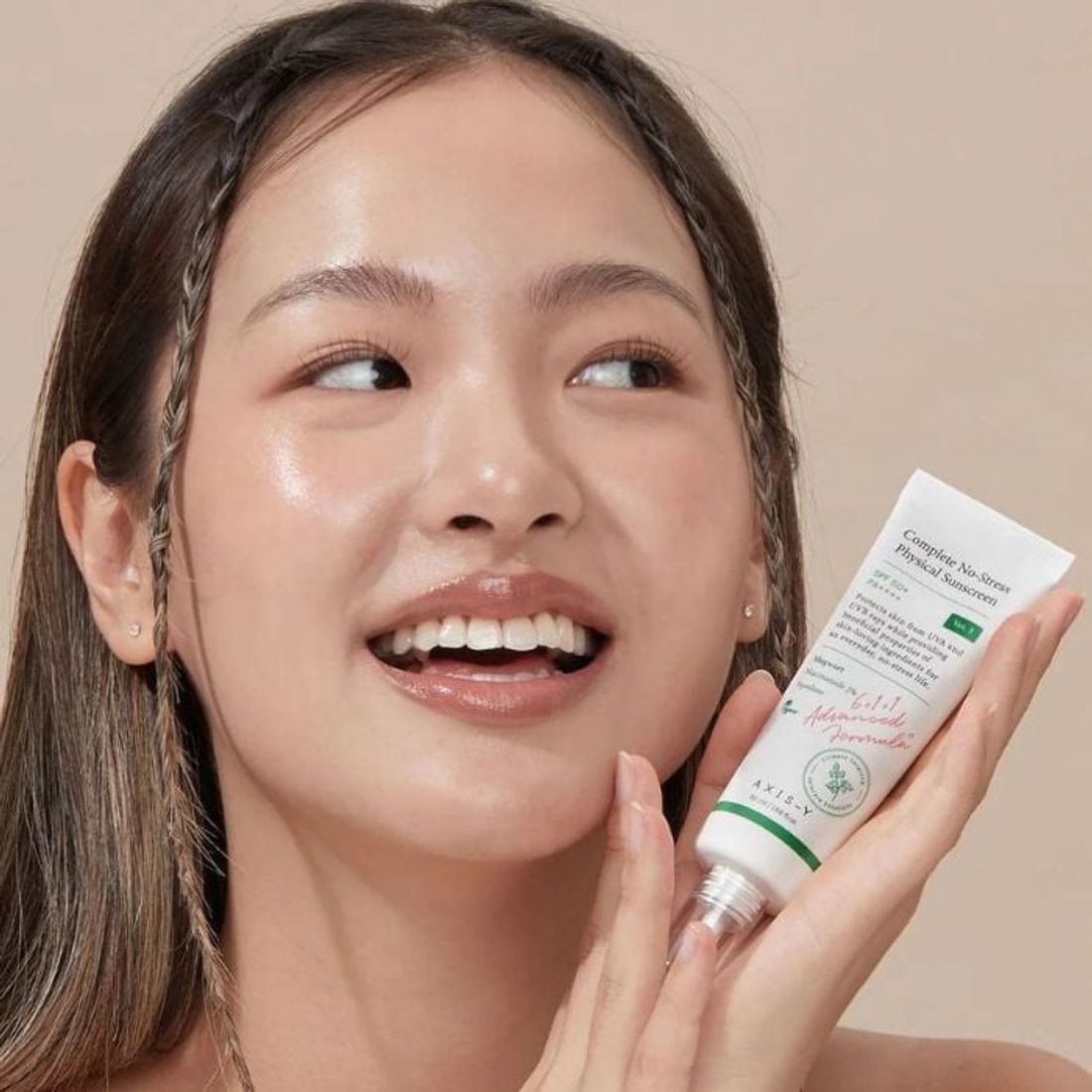 Солнцезащитный крем Axis-Y Complete No-Stress Physical Sunscreen SPF 50+ 50 мл