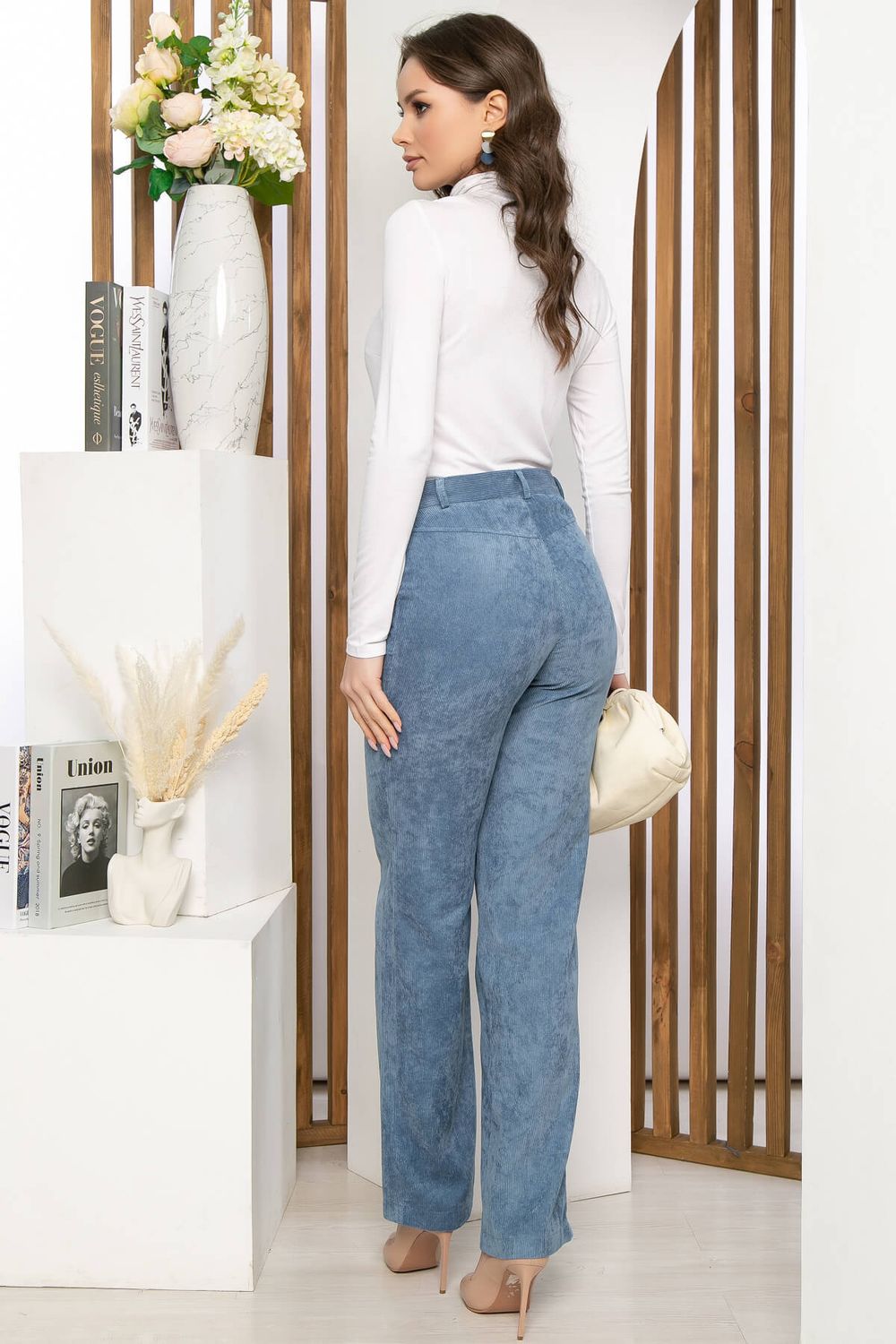 Брюки "Basic" (пыльно-голубые) Б5122 LT Collection (Акция)