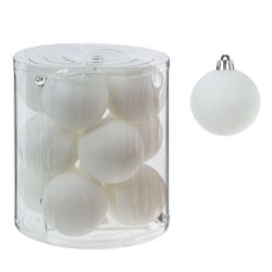 GAEM Набор из 12шт Украшение новогоднее "Шар", D 8 см, L19 W19 H21,5 см