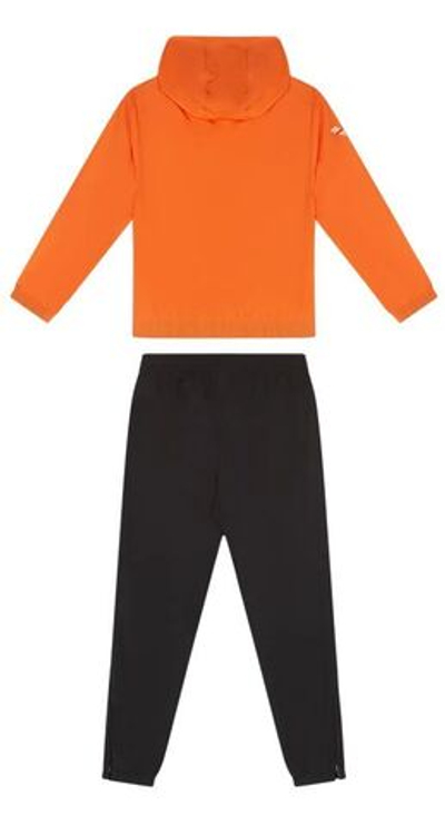 Костюм теннисный EA7 Boy Woven Tracksuit - orange/black