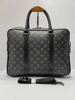 Сумка мужская экокожаная для документов и ноутбука с ручками