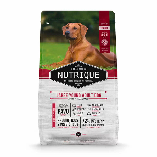 Сухой корм Vitalcan Nutrique Dog Adult с индейкой для собак крупных пород 3кг (Виталкан)