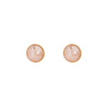 Серьги пусеты Possebon Quartz Rose A1184.9 R/G