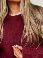 Подвеска Heart puffy