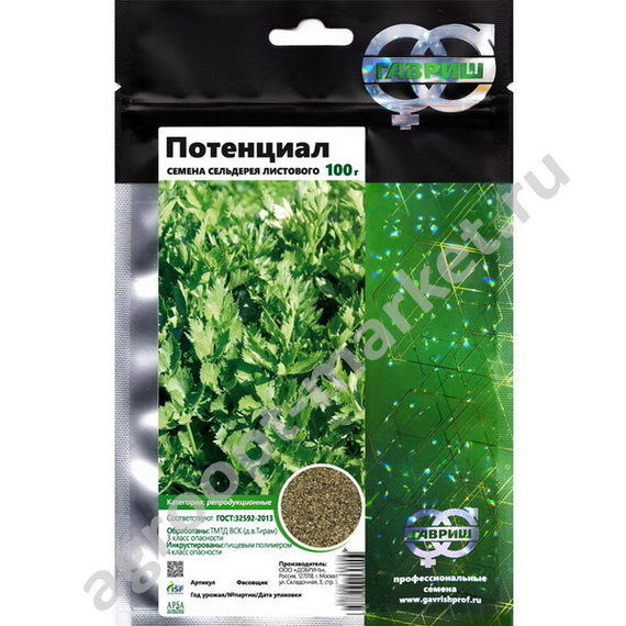 Потенциал семена сельдерея (Гавриш) – фото 2