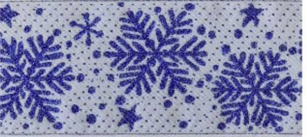 Тесьма жаккард с метанитом с1858, рис. 9250, ш. 6,5 см.