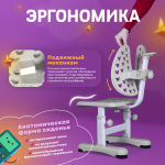 Комплект Anatomica Fiona парта + стул + надстройка + выдвижной ящик