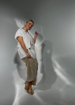 Жилет молочный