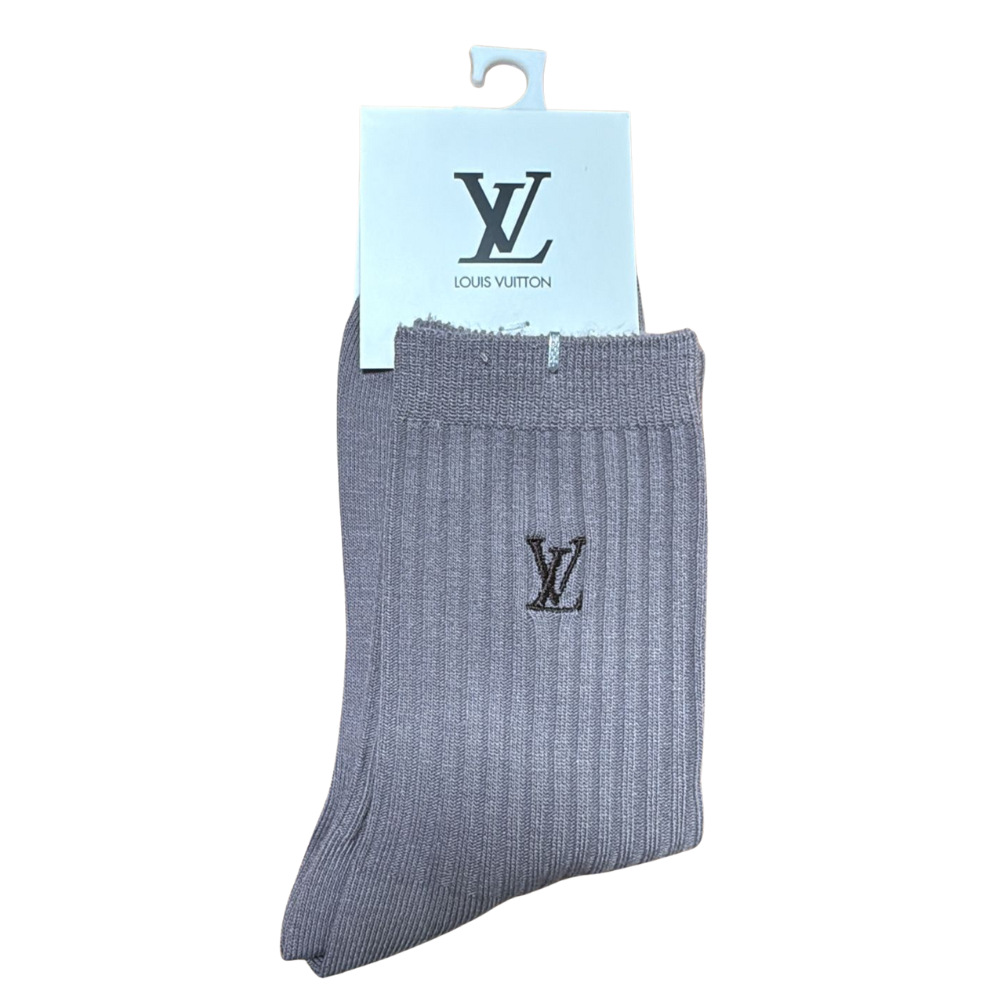 Носки женские длинные тонкие Louis Vuitton