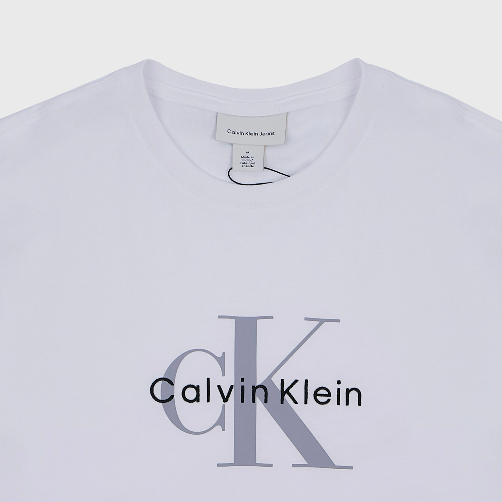 Футболка Calvin Klein Jeans Monogram Logo Brilliant White