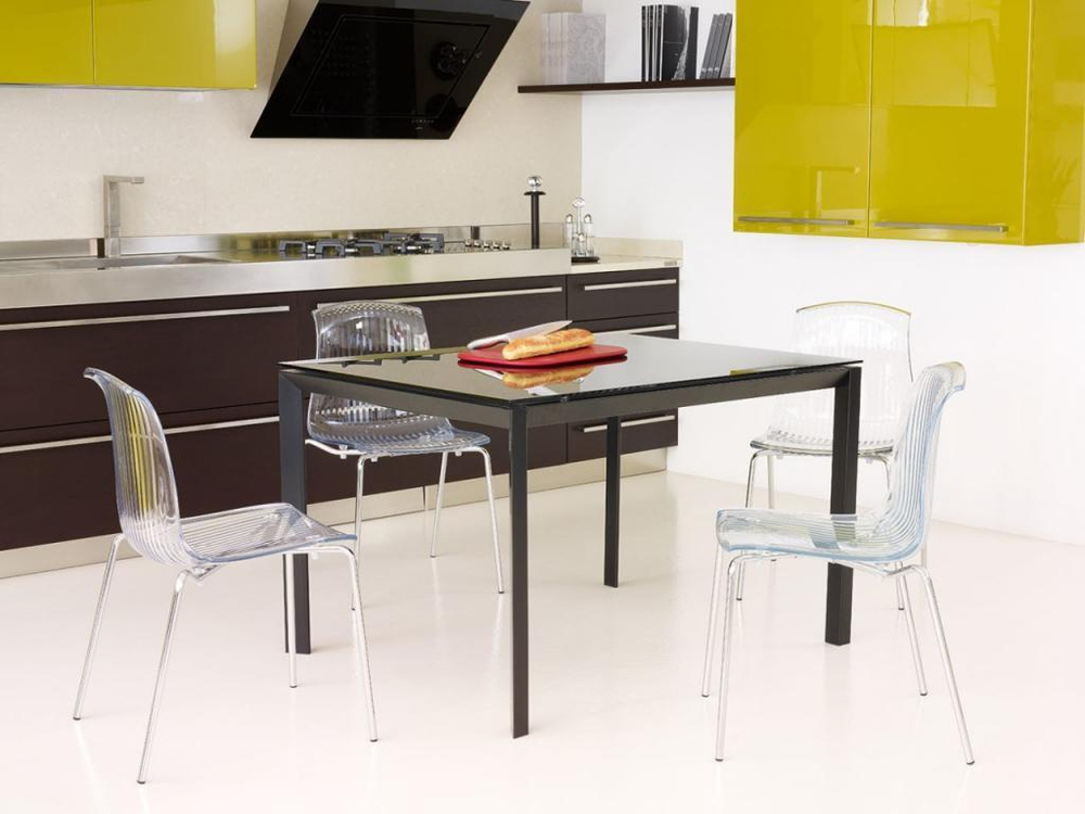 Стул прозрачный, Siesta Contract Allegra, прозрачный