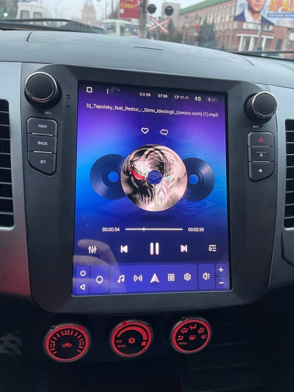 Магнитола для Mitsubishi Outlander 2/XL 2005-2012 (без Rockford) - Teyes TPRO 2 экран 9.7" в стиле "Тесла" на Android 10, 4G SIM-слот