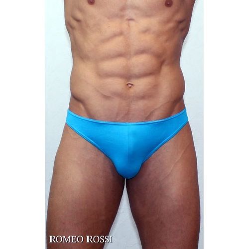 Мужские трусы стринги бирюзовые Romeo Rossi Dream String RR1005-10