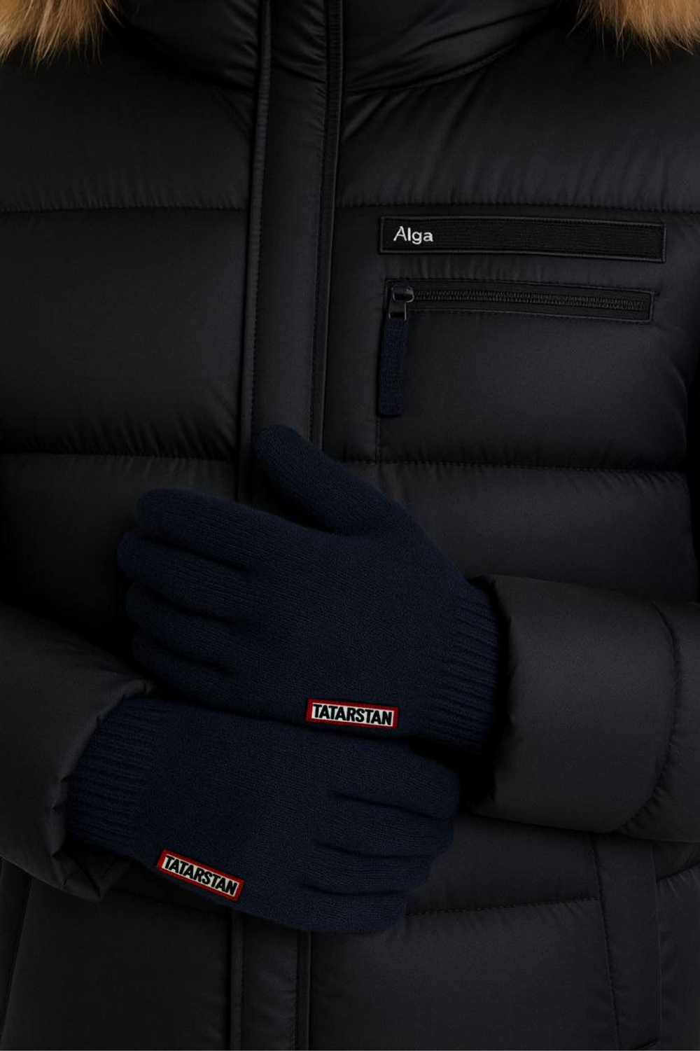 ALGA Перчатки из смесовой шерсти