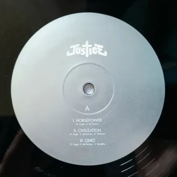 Justice – Audio, Video, Disco. LP
