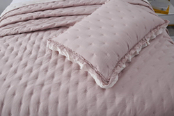 Покрывало 160x220 Sofi De MarkO Элизабет №3 розовое