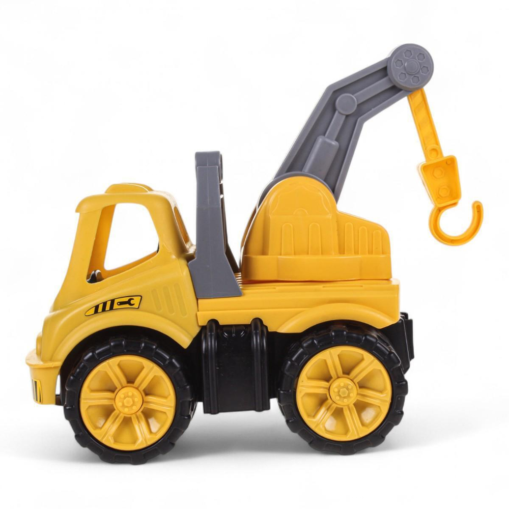 Пластмассовая игрушечная машина Toy Bibib "Большой Эвакуатор", упакет полиэт.сетка