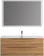 Тумба с раковиной BelBagno MARINO-CER-N-1200-2C-SO-WO-P Rovere Bianco