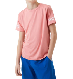 Футболка для мальчика теннисная Björn Borg T-shirt - lantana