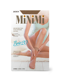 MiNiMi BRIO 20 носки (2 пары)