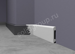 Плинтус Unica UHD05/80, белый, L 2.4м