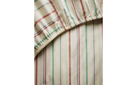 Простыня на резинке Zara Home, хлопок 100%, в полоску, 2613/900