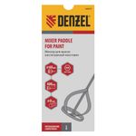 848707 Миксер для красок, 60 х 8 х 400 мм, шестигранный хвостовик  Denzel