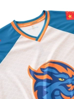 Футболка-джерси сублимационная бежевая