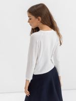 Джемпер для девочки в школу