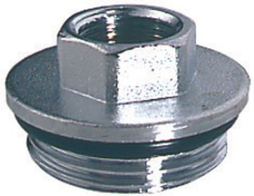 Переходник концевой FAR 1" НР x 1/2" ВР хром FK 4200 112