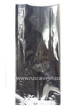 15014.2 Пакет "Фасовочный для чая" размер=48*23*11см, полипр., серебро без рисунка, 2,5кг