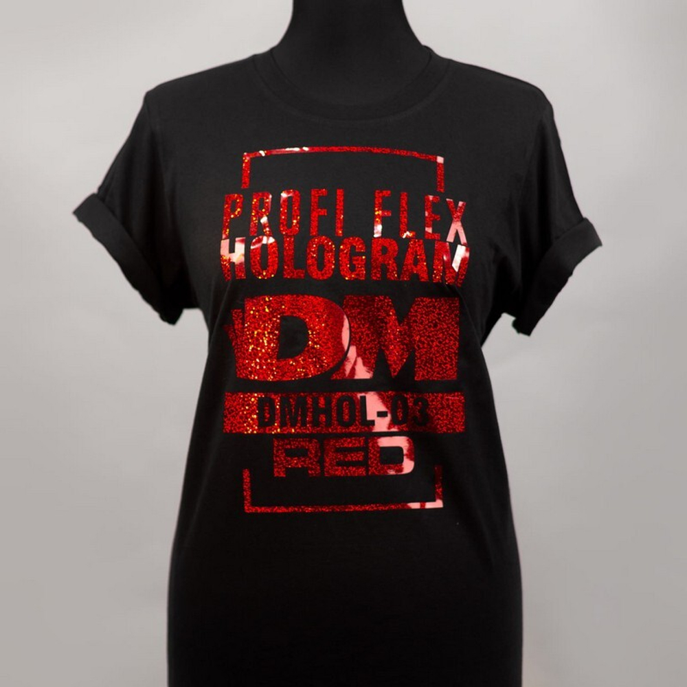 Пленка PROFI FLEX Hologram (DMHOL-03) Red, 1м