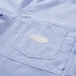 Рубашка YMKASHIX Velvet Button Сиреневая